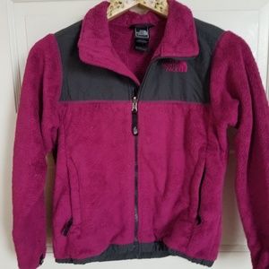 North Face fleece jacket size 10 12